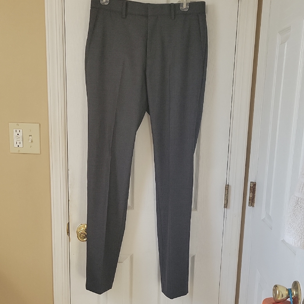 Mossimo Dark Gray Men's Dress Pants Slim Fit NWT 30 X 32